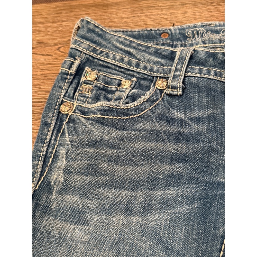 Miss Me Jeans Size 24 JE5445B2R Bootcut EXCELLENT CONDITION!! - Picture 2 of 16